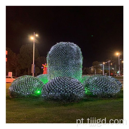 Luzes de malha LED de decoração do parque